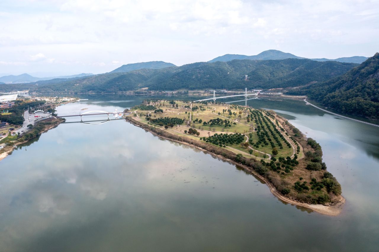 경천섬공원 관광사진