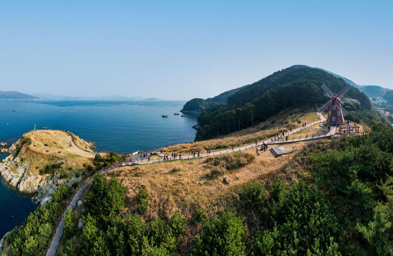거제 바람의 언덕 관광사진