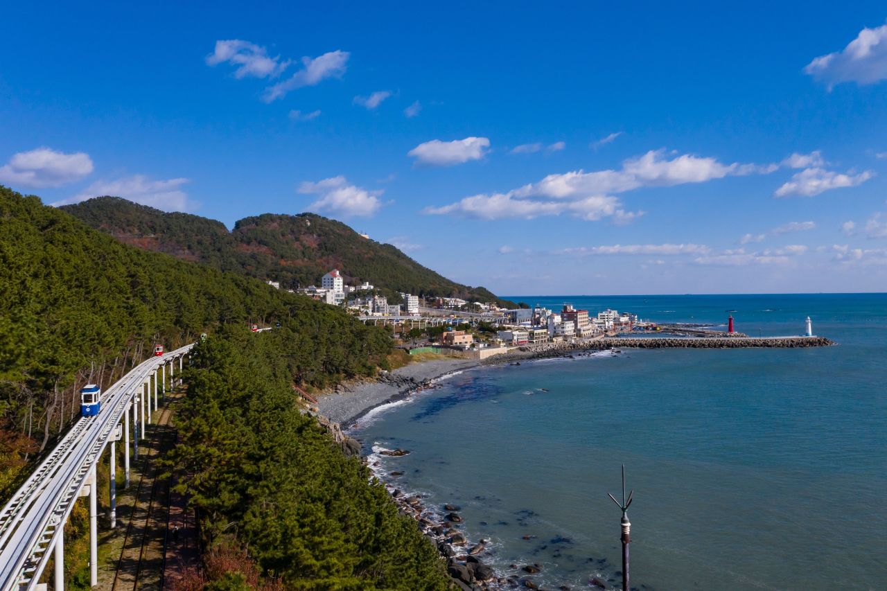 해운대블루라인파크 관광사진