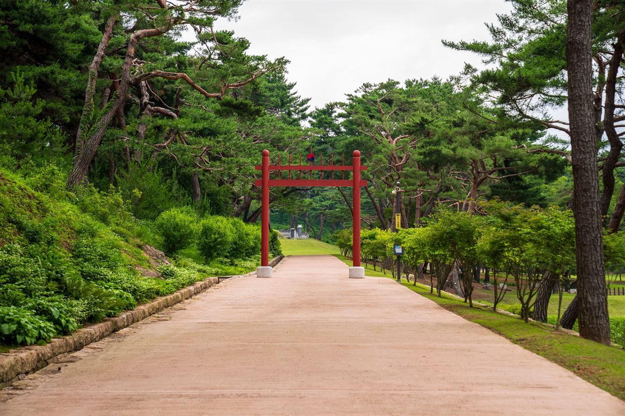 아산 이충무공묘 관광사진