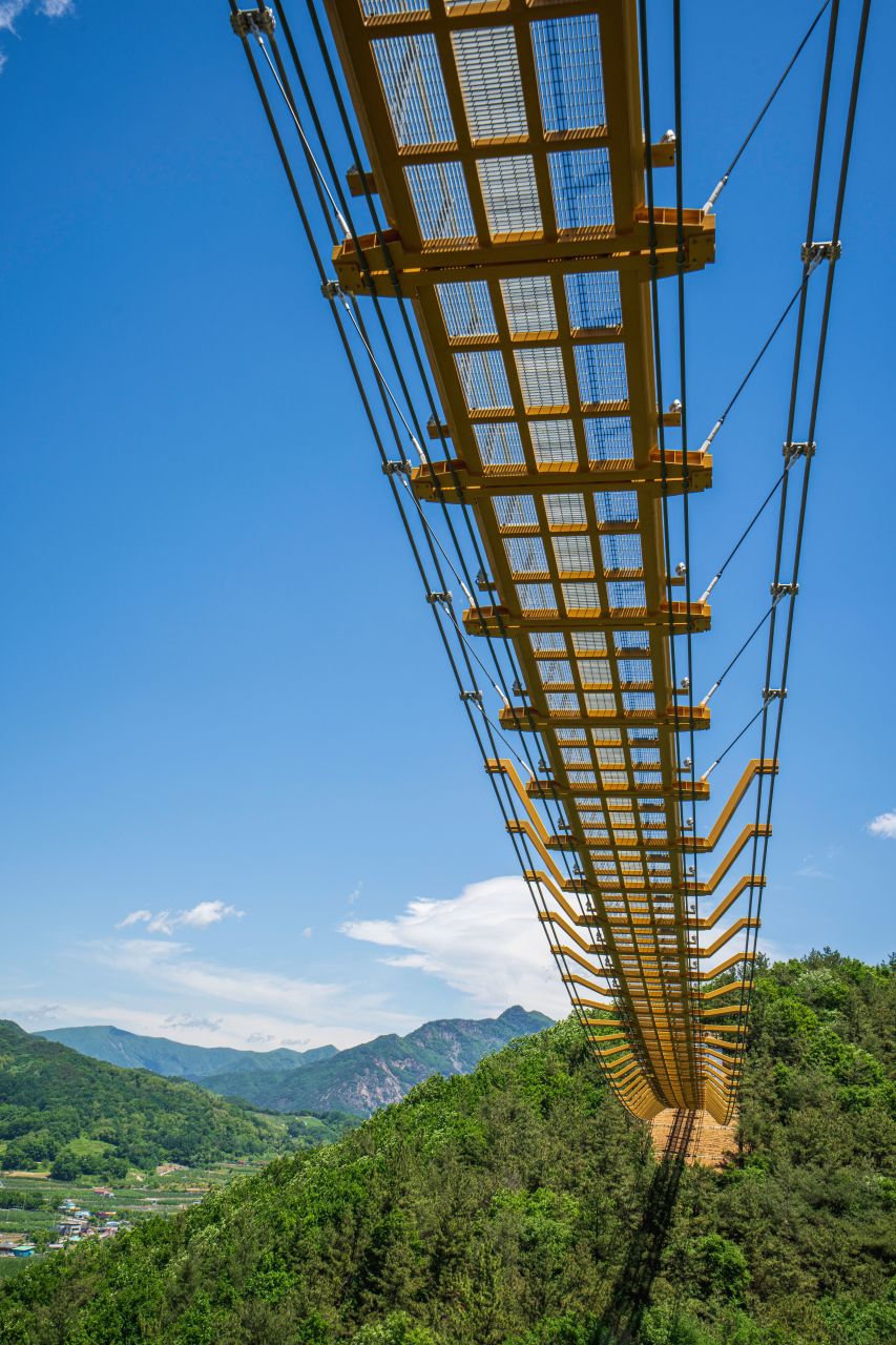 봉명산 출렁다리