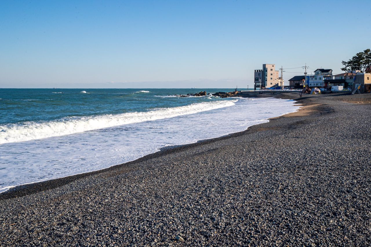 주전몽돌해변 관광사진