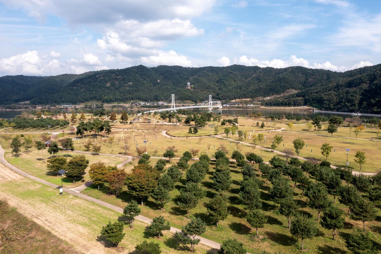 경천섬공원 관광사진