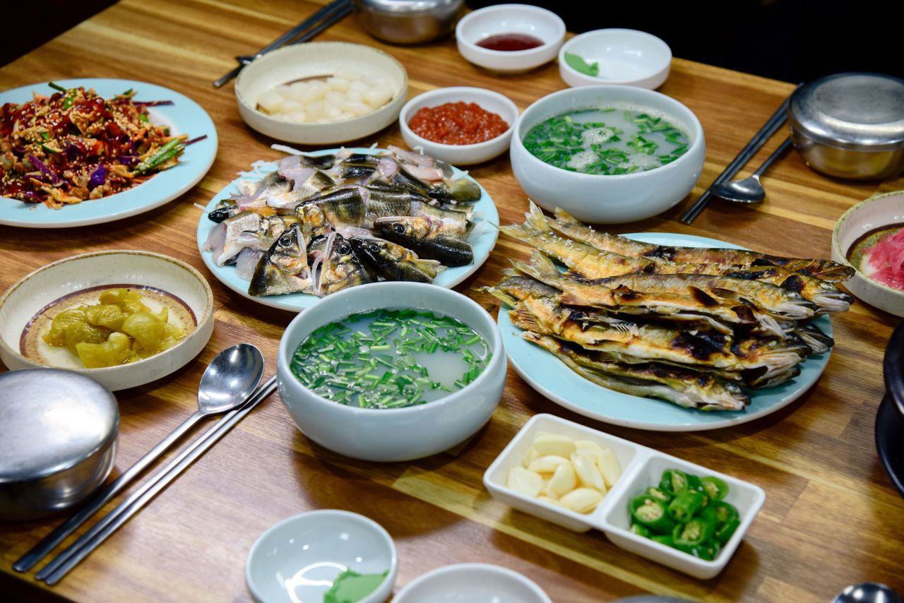은어요리 관광사진