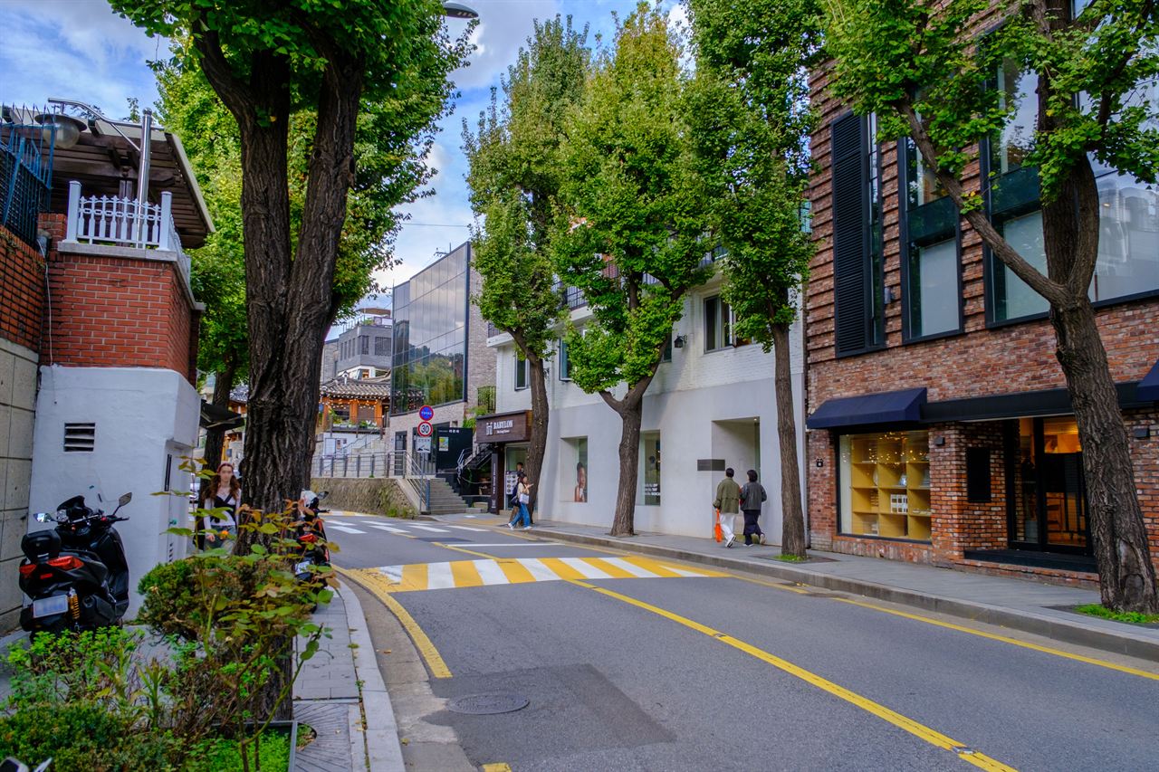삼청동 문화거리 관광사진