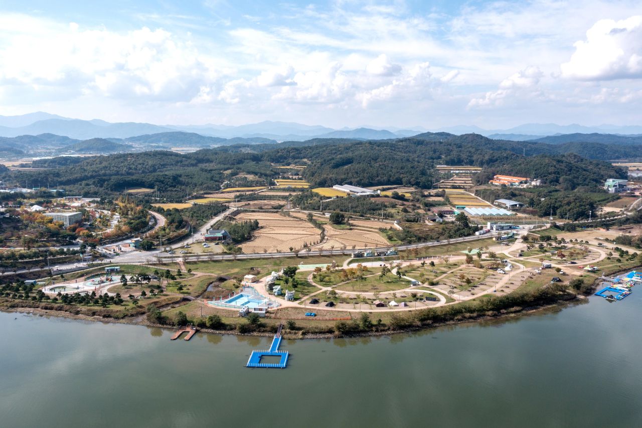 경천섬공원 관광사진
