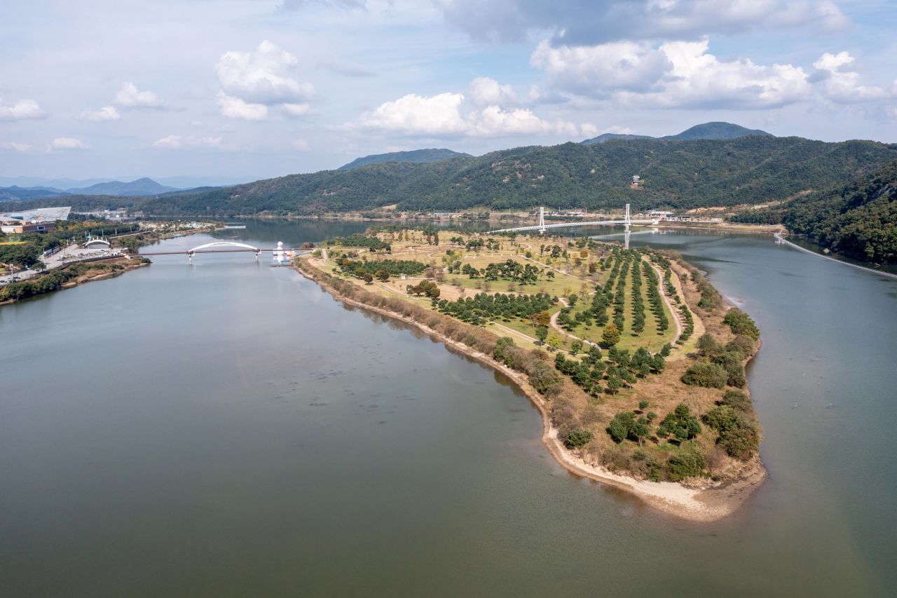 경천섬공원 관광사진