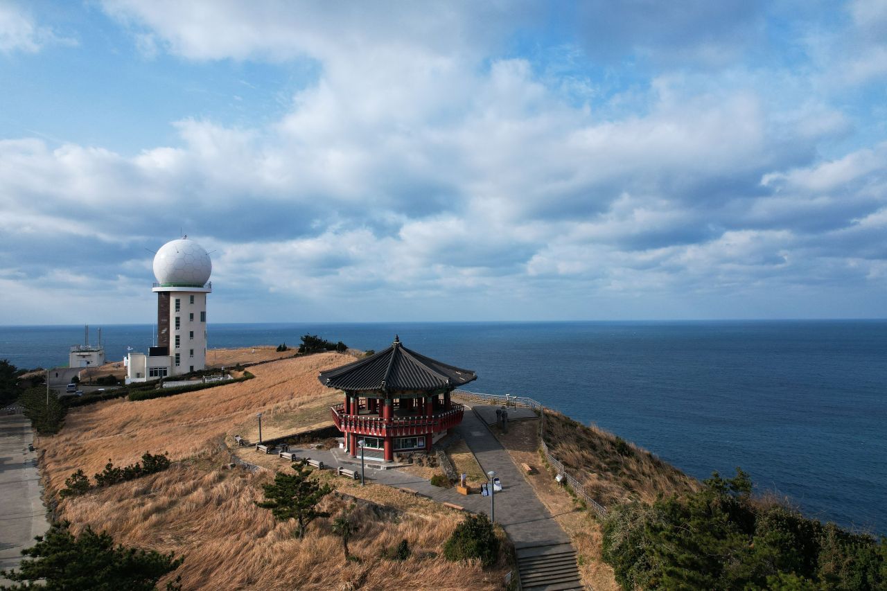 수월봉 관광사진