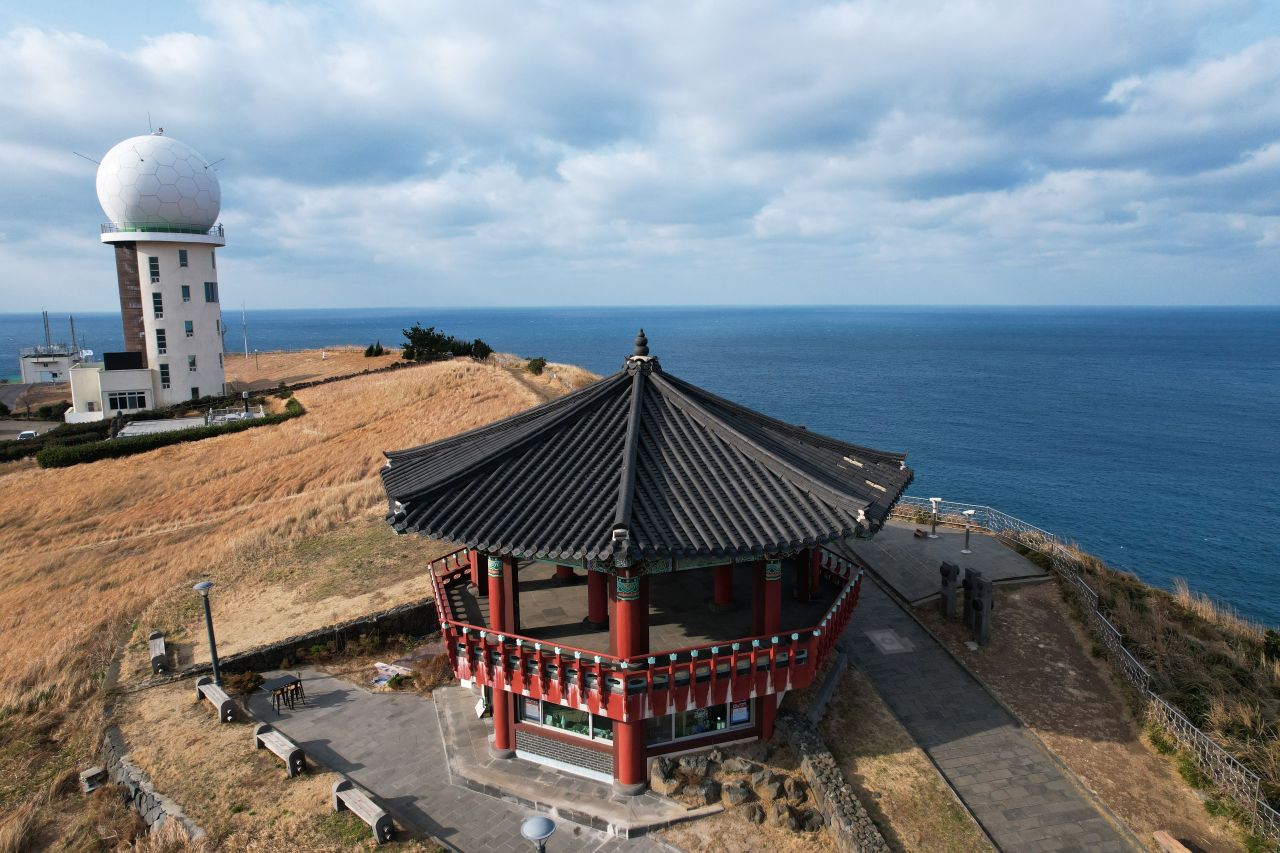 수월봉 관광사진