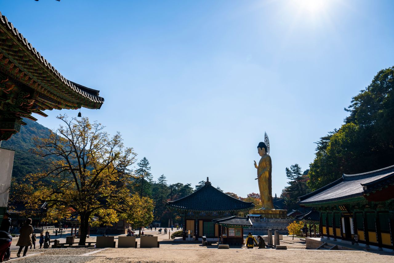 보은 법주사 관광사진