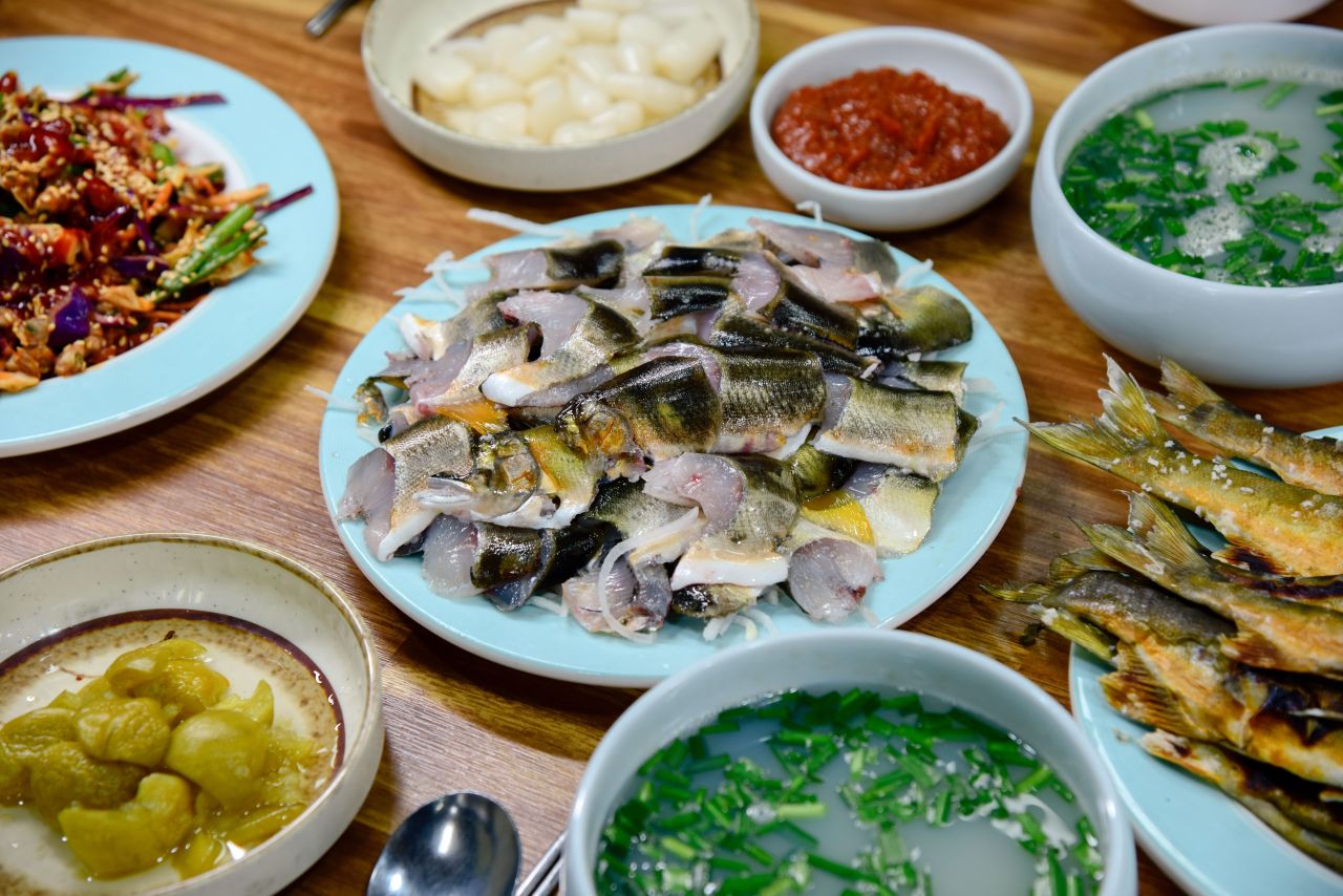 은어요리 관광사진