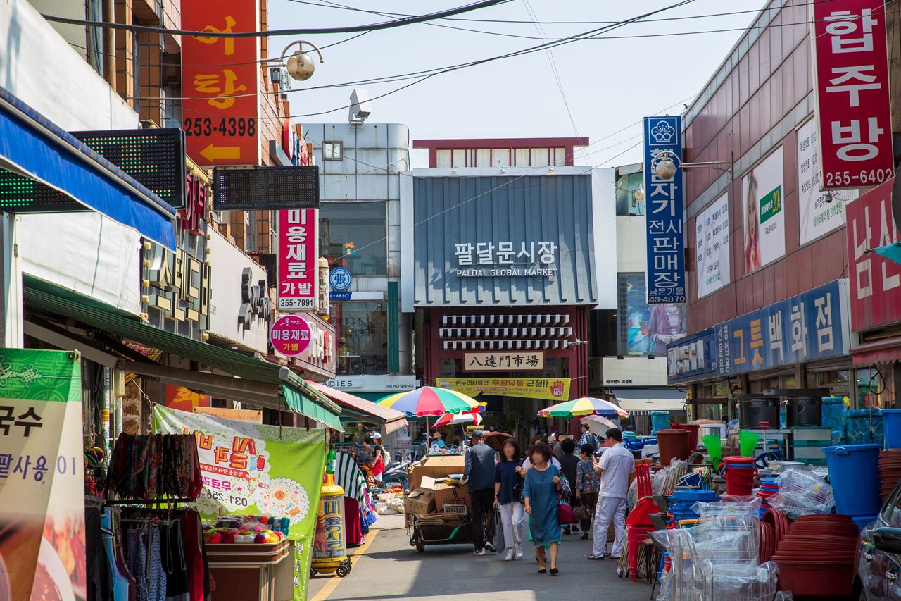 Puerta Paldalmun · Suwon Chicken Street