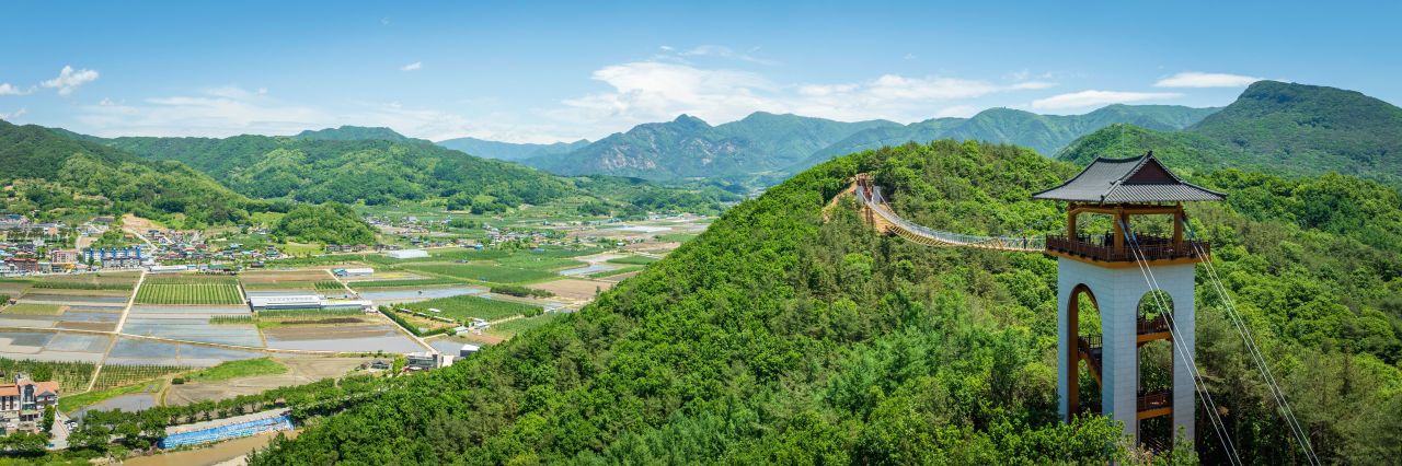 봉명산 출렁다리