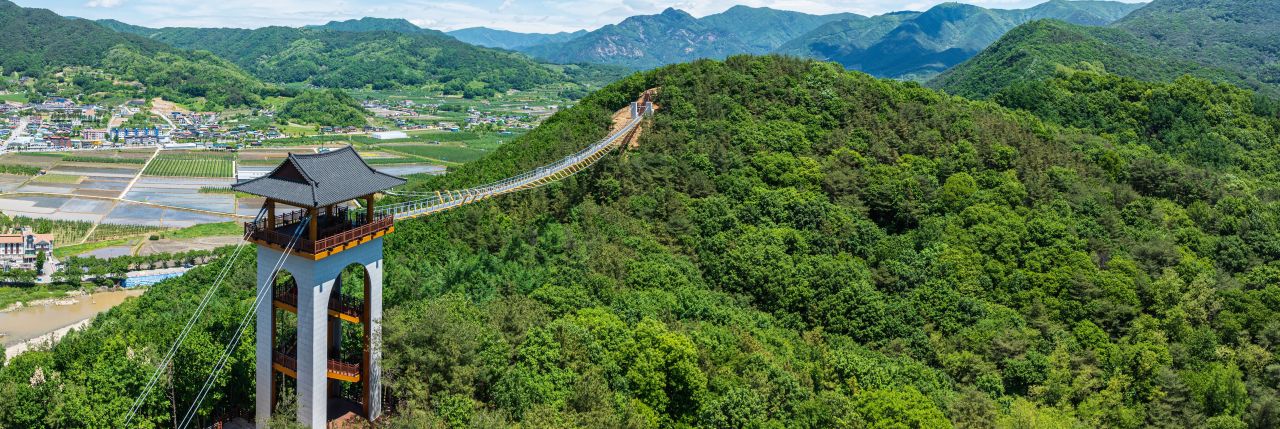 봉명산 출렁다리
