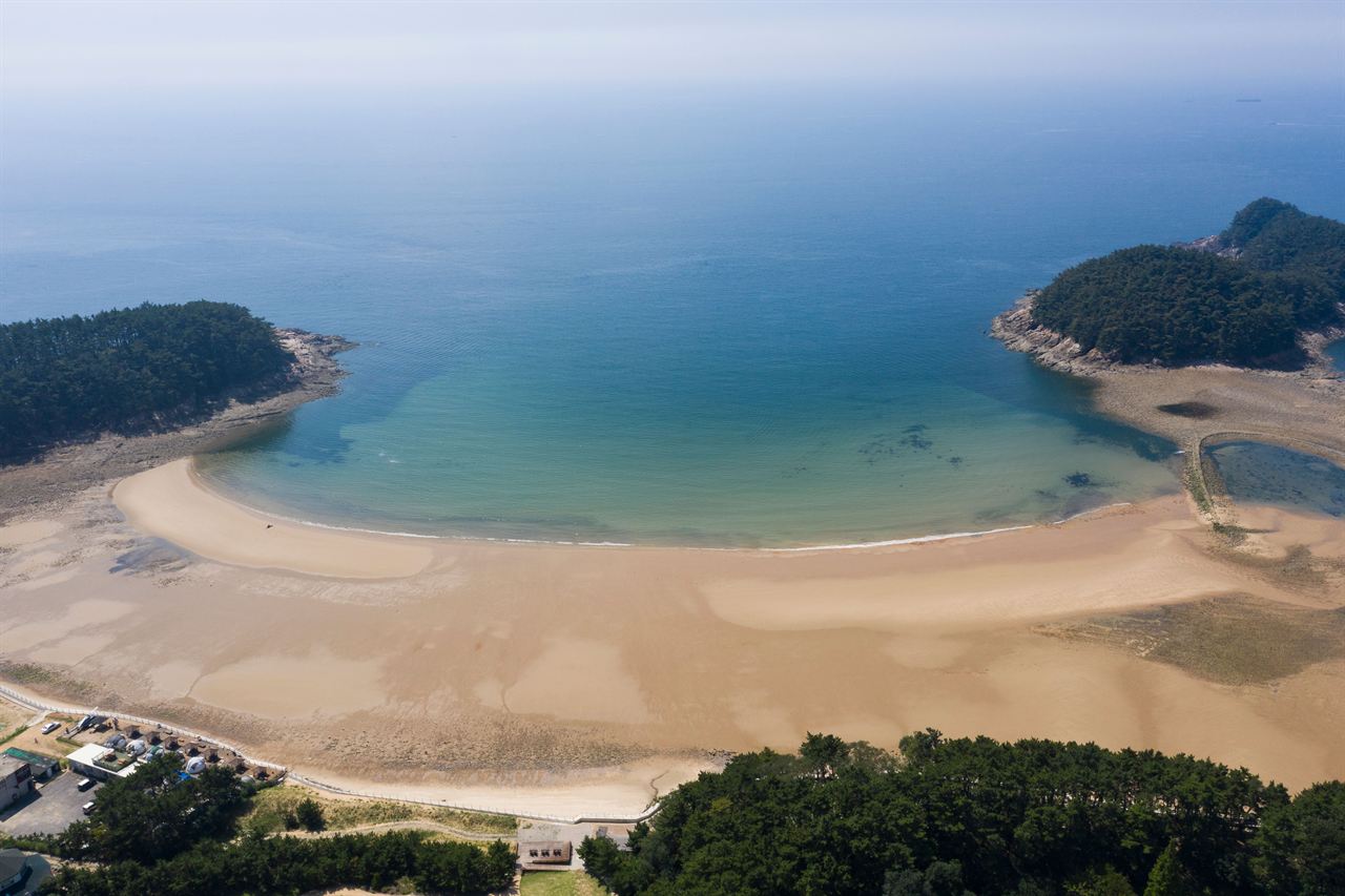 천리포해수욕장