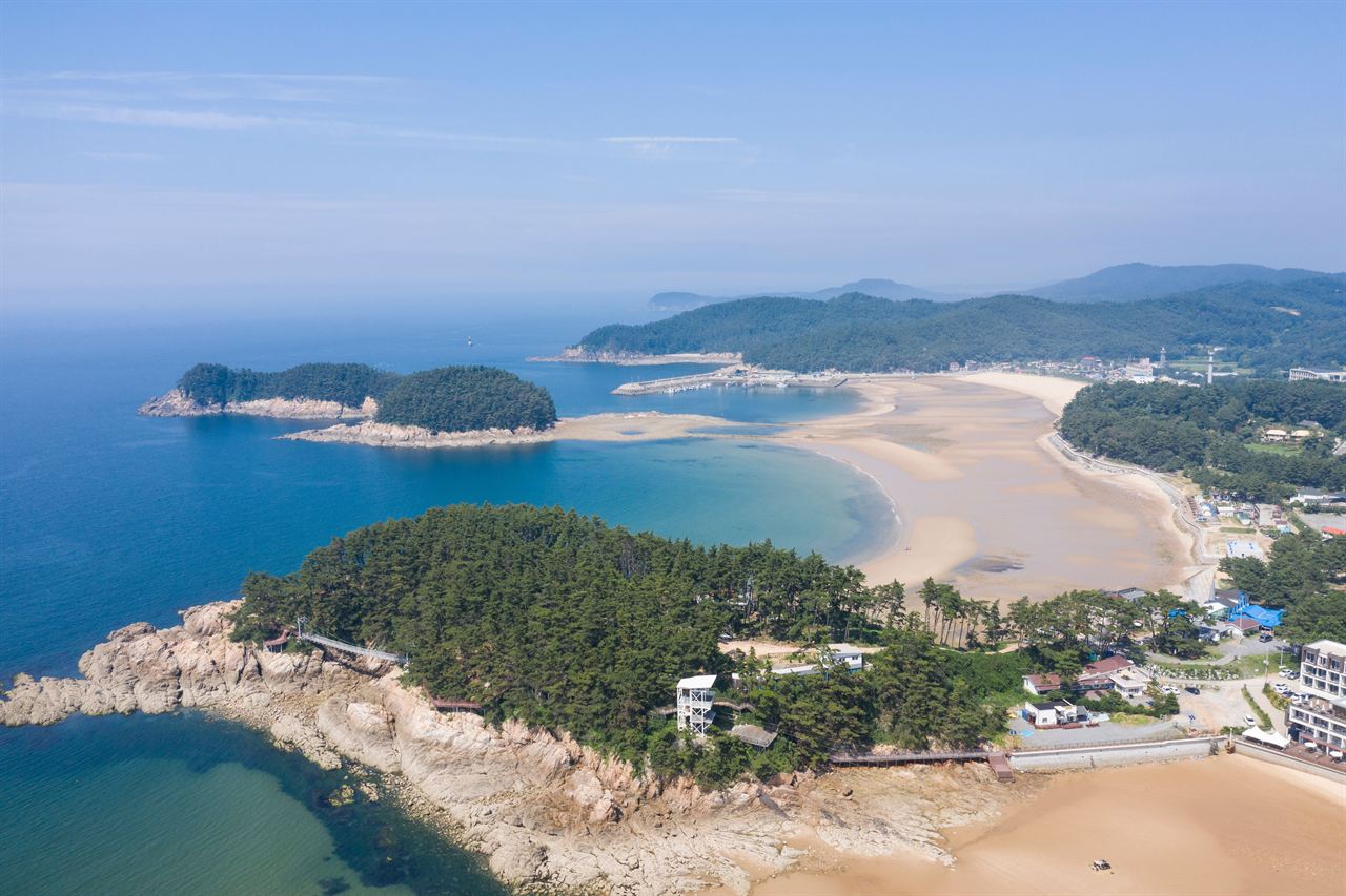천리포해수욕장