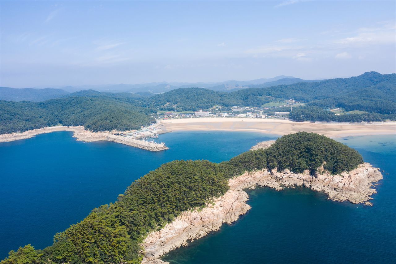 천리포해수욕장