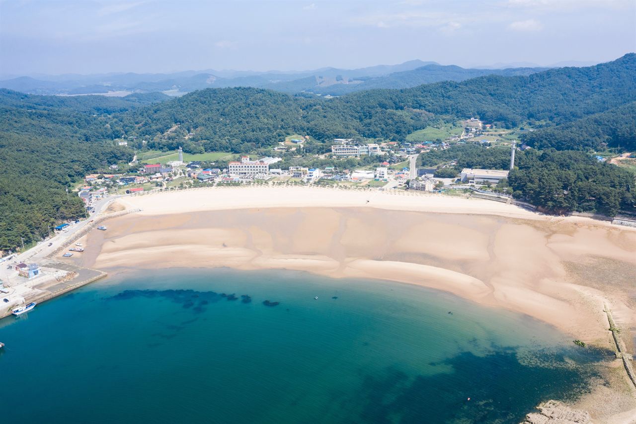 천리포해수욕장
