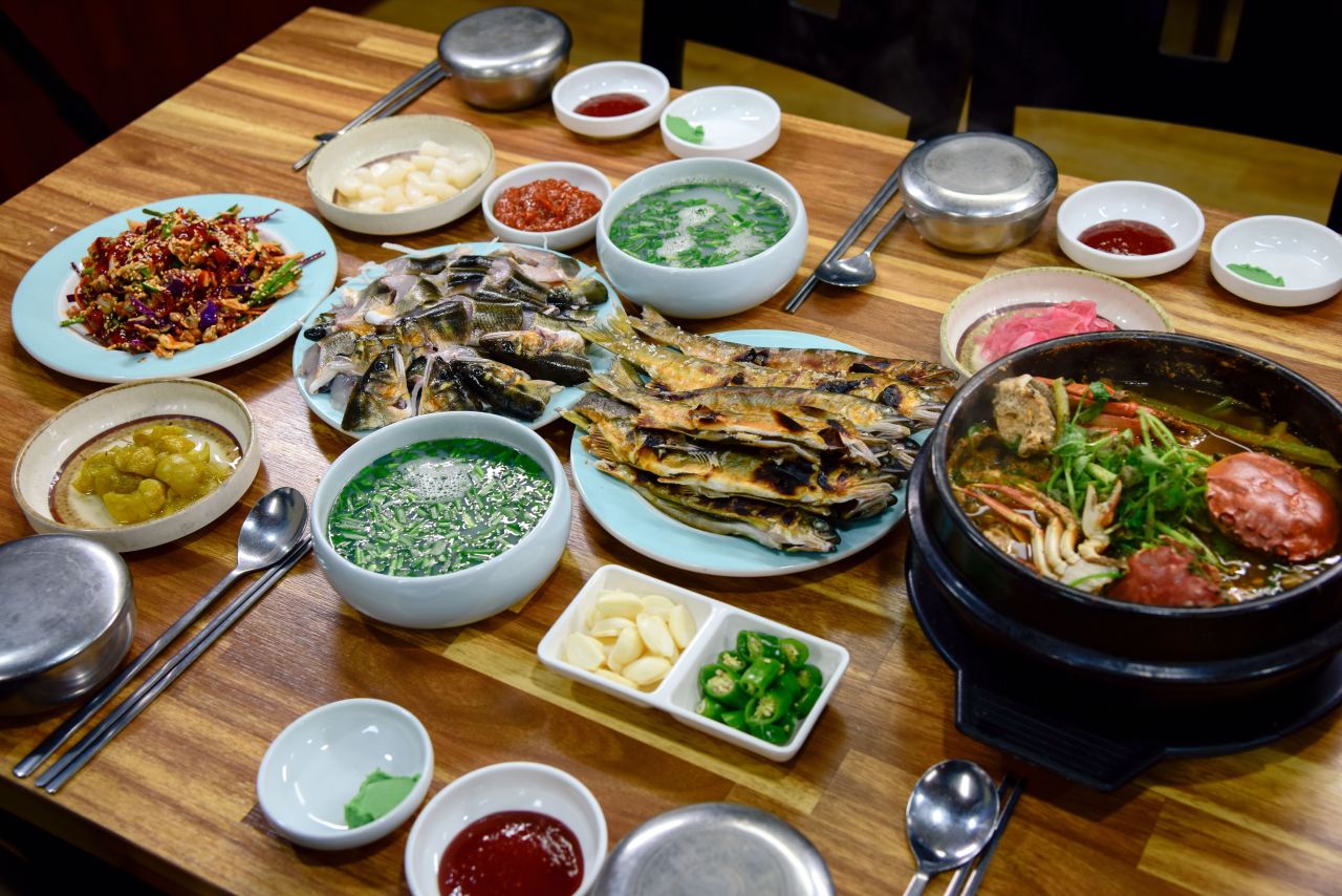 은어요리 관광사진