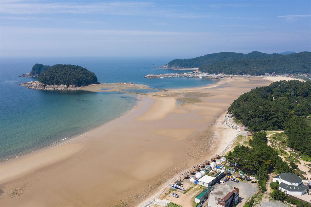 천리포해수욕장